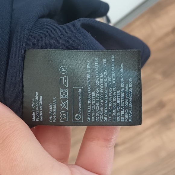 H&M floral tunic / midi dress size 2 in good used condition - Picture 5 of 9